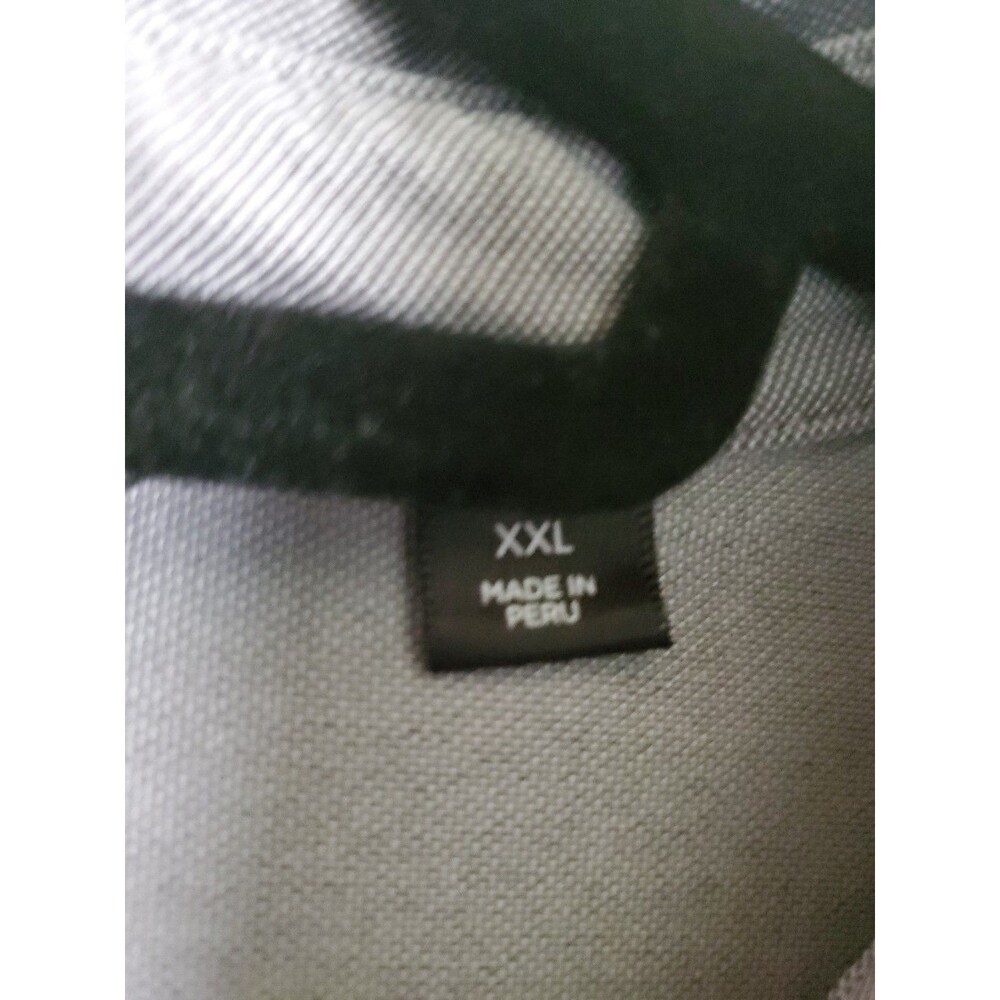Travis Mathew Polo Shirt Mens XXL Gray Pineapple Pocket Golf Sports Preppy - Picture 10 of 14